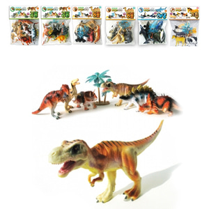 노리왕 [B] 공룡 동물 해양 자연의 세계 피규어 모형 장난감